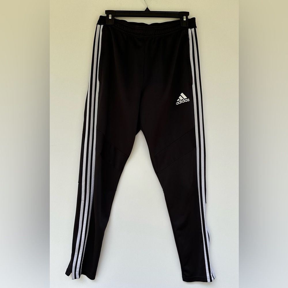 Adidas Black and White Track Pants